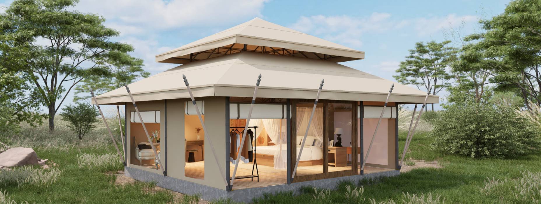 通渭县户外野奢帐篷